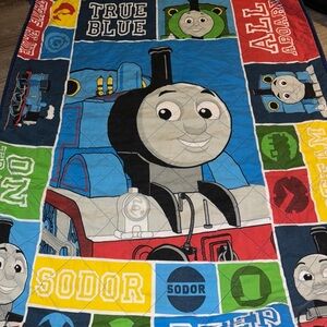 Thomas The Train Quilt Blanket